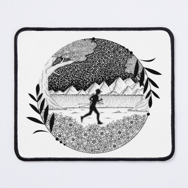 Item preview, Trail Runner in Nature designed and sold by Sasitee.