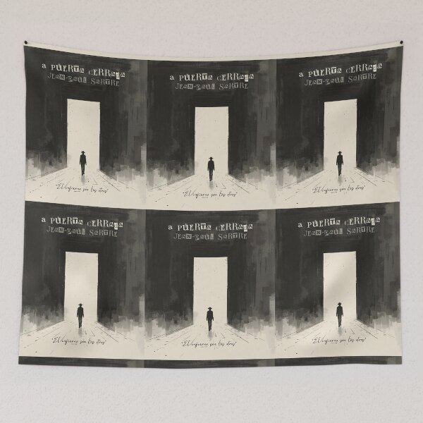 Item preview, 'Behind closed doors' by Jean-Paul Sartre (Spanish Version) designed and sold by Filologica.