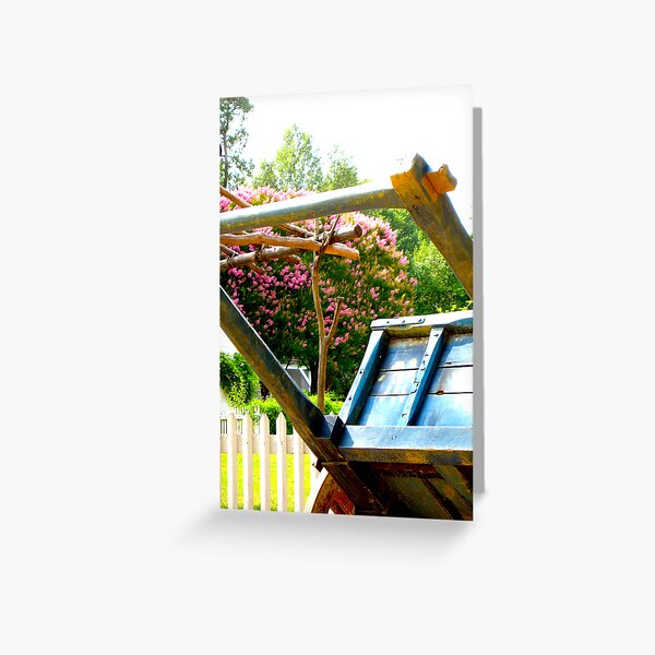 Bricklayer's Cart 2 Greeting Card
