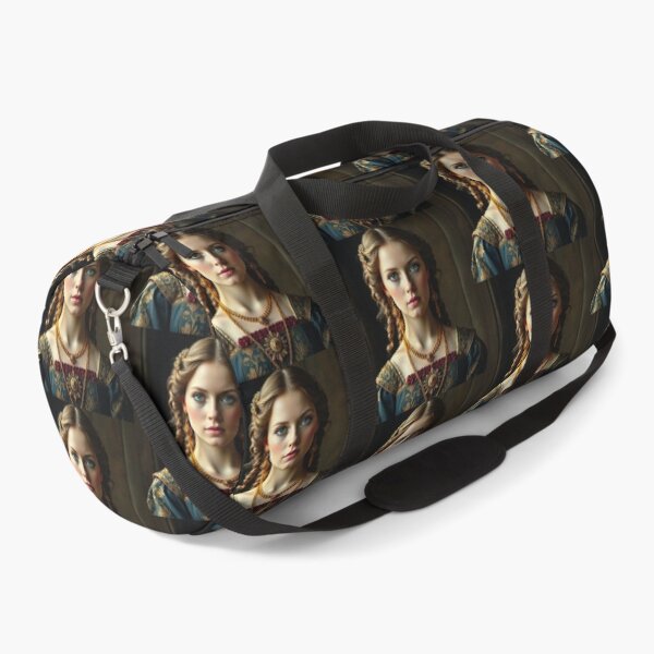 Item preview, Tudor Era Courtier woman in a beautiful period dress portrait art designed and sold by Vintage Designs +.