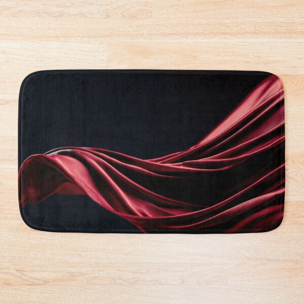 Item preview, Flowing red silk fabric in motion designed and sold by anytka.