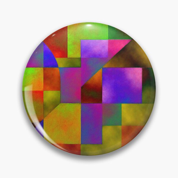 Item preview, Geometric flood of colors in a grid designed and sold by Sigtrix.