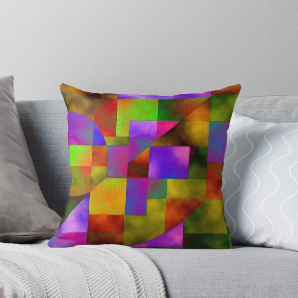 Item preview, Geometric flood of colors in a grid designed and sold by Sigtrix.