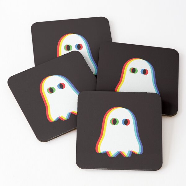 Item preview, Ghost Trippy Vaporwave Halloween Techno designed and sold by andromeda-redd.