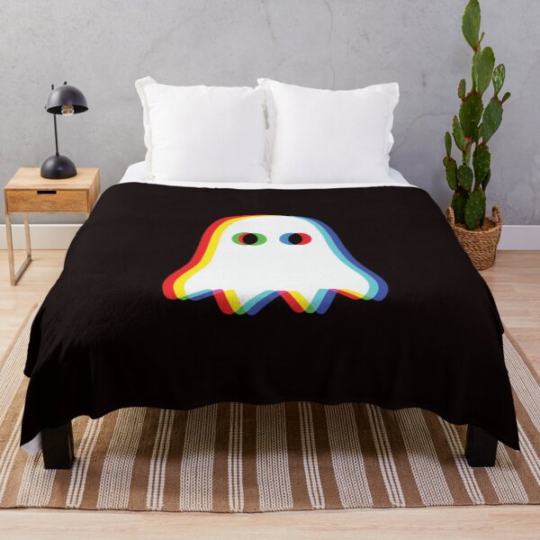 Item preview, Ghost Trippy Vaporwave Halloween Techno designed and sold by andromeda-redd.