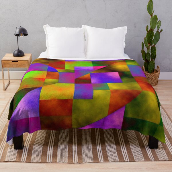 Item preview, Geometric flood of colors in a grid designed and sold by Sigtrix.