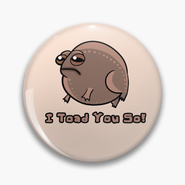 Item preview, Funny toad quote - Silly Cartoon Toad design designed and sold by SolarWayfarer.