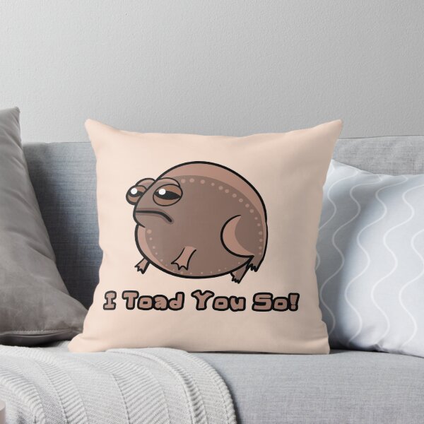 Item preview, Funny toad quote - Silly Cartoon Toad design designed and sold by SolarWayfarer.
