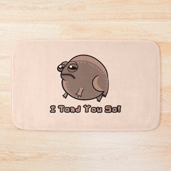 Item preview, Funny toad quote - Silly Cartoon Toad design designed and sold by SolarWayfarer.