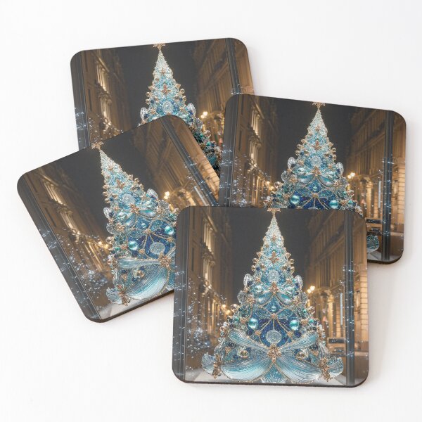 Item preview, Crystal Glass Christmas Tree designed and sold by yinyuecreation.