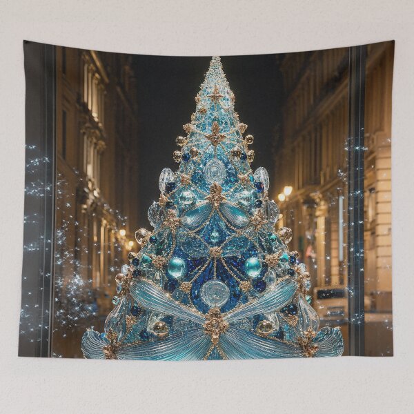 Item preview, Crystal Glass Christmas Tree designed and sold by yinyuecreation.