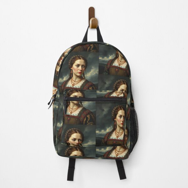 Artikelvorschau, Porträt einer Höflingin aus der Tudorzeit in einem wunderschönen historischen Kleid entworfen und verkauft von Vintage Designs +.