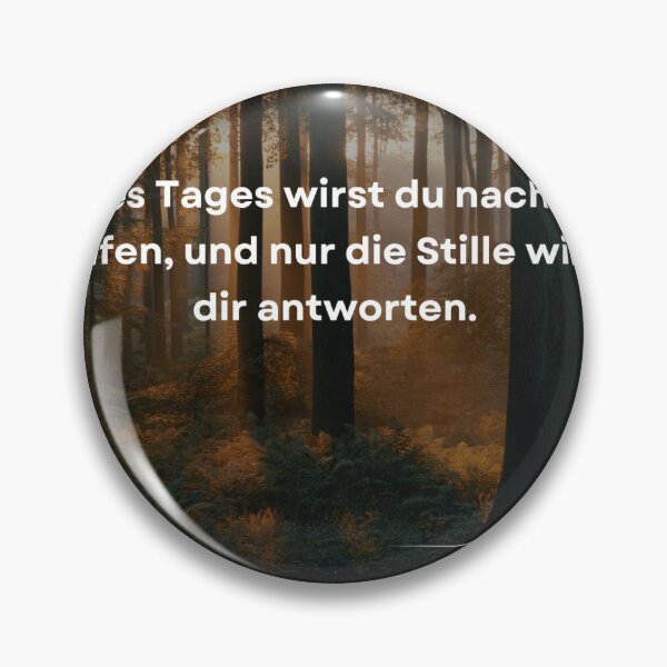 Item preview, “One day – a literary saying about silence” designed and sold by OlaahWords.