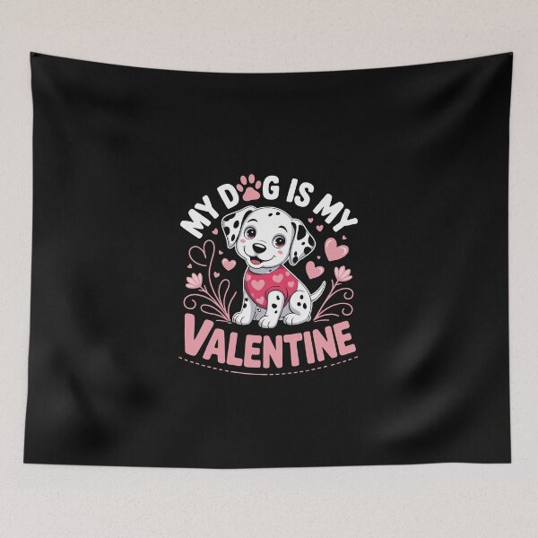 Item preview, My Dog is My Valentine designed and sold by jkrphoto.