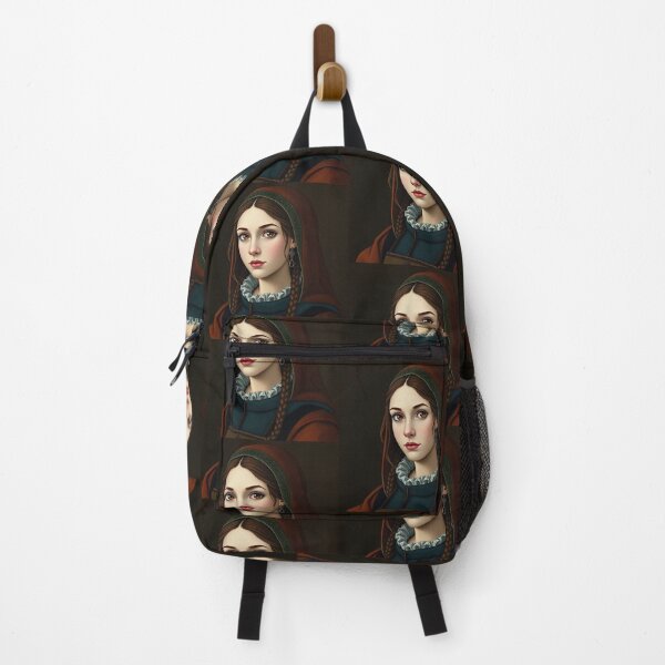 Artikelvorschau, Porträt einer Höflingin aus der Tudorzeit in einem wunderschönen historischen Kleid entworfen und verkauft von Vintage Designs +.