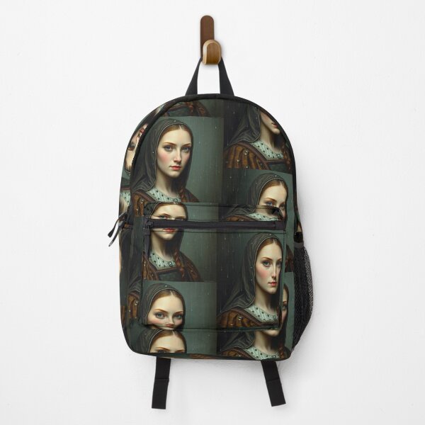Artikelvorschau, Porträt einer Höflingin aus der Tudorzeit in einem wunderschönen historischen Kleid entworfen und verkauft von Vintage Designs +.