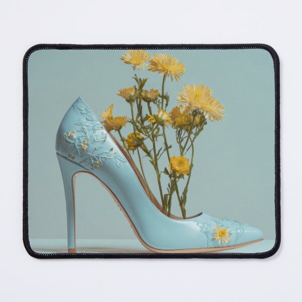 Item preview, Shoes with floral decor designed and sold by anytka.
