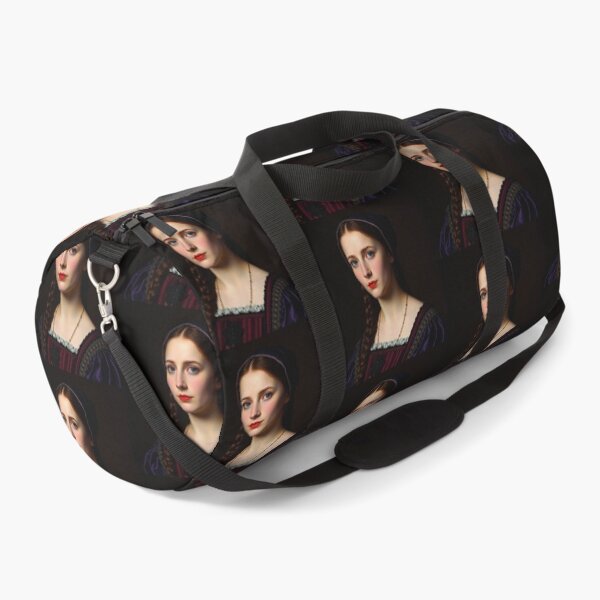 Item preview, Tudor Era Courtier woman in a beautiful period dress portrait art designed and sold by Vintage Designs +.