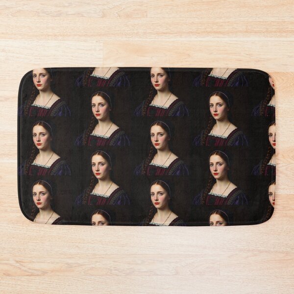 Item preview, Tudor Era Courtier woman in a beautiful period dress portrait art designed and sold by Vintage Designs +.