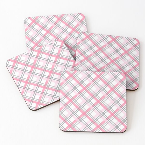 Item preview, Gray and Pink Plaid Pattern Design. Pink and Grey Tartan Background. designed and sold by bestggraphico.