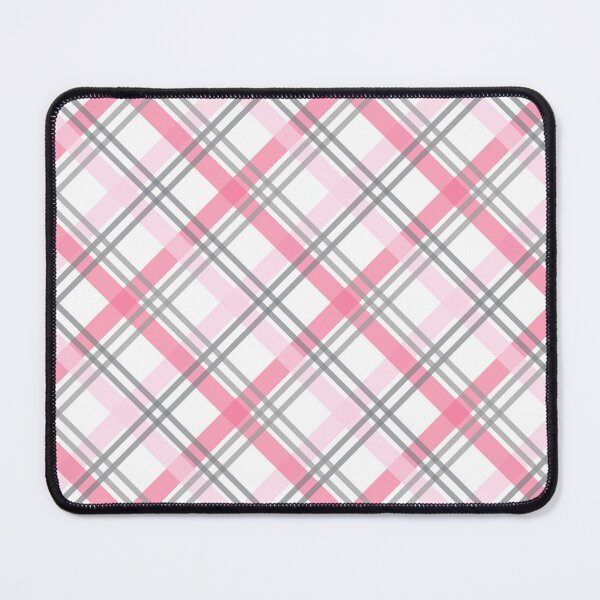 Item preview, Gray and Pink Plaid Pattern Design. Pink and Grey Tartan Background. designed and sold by bestggraphico.