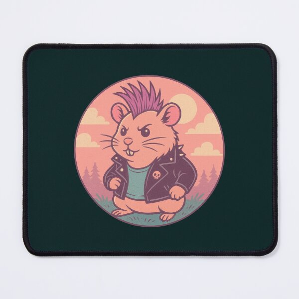 Item preview, Punk Rock Hamster designed and sold by Planetporridge.