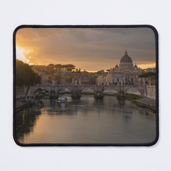 Item preview, Sunset Over St. Peter's Basilica, Rome designed and sold by Kasia Design.
