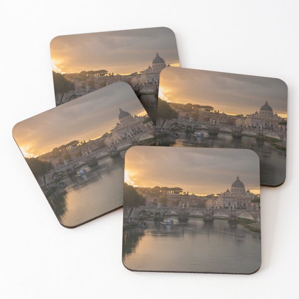 Item preview, Sunset Over St. Peter's Basilica, Rome designed and sold by Kasia Design.