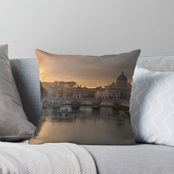 Item preview, Sunset Over St. Peter's Basilica, Rome designed and sold by Kasia Design.