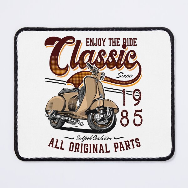 Item preview, Motor Scooter Classic Moped Rider Birthday 1985 designed and sold by JRRTs.