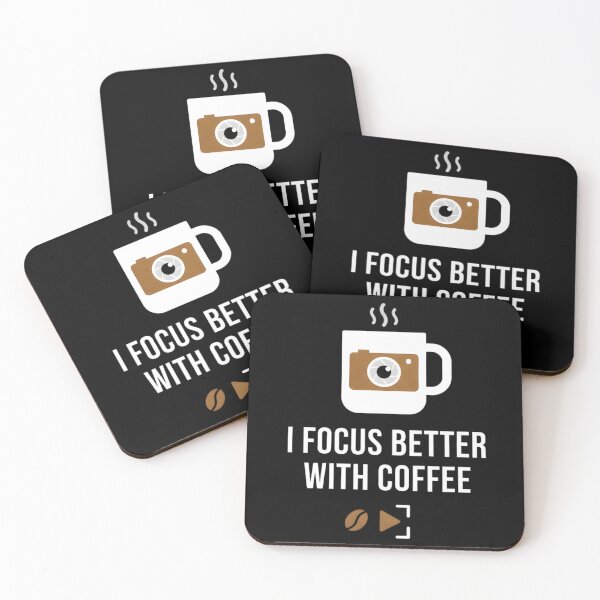 Item preview, Photography Coffee Focus Quote designed and sold by Ink-Fusions.