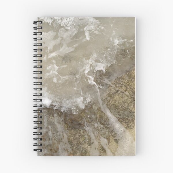 Item preview, Foamy Sea Water Over Coastal Rock designed and sold by Torizo.