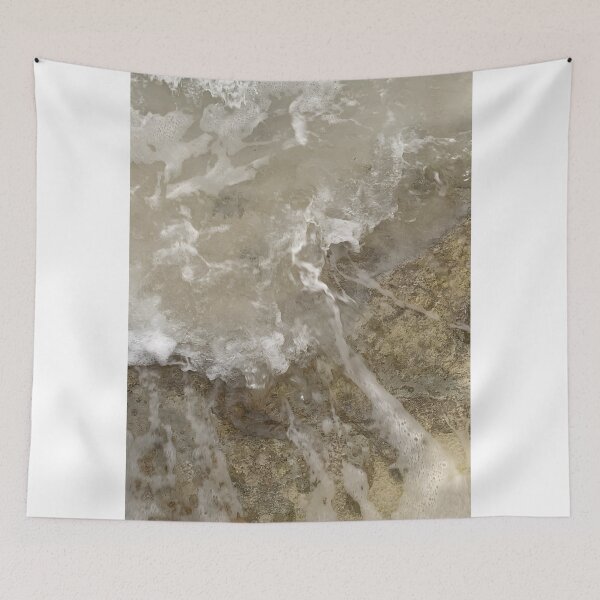 Item preview, Foamy Sea Water Over Coastal Rock designed and sold by Torizo.