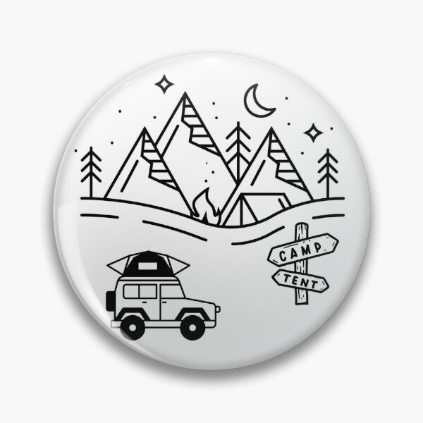 Artikelvorschau, Camping-Spaß entworfen und verkauft von WJ Cozy Creations.
