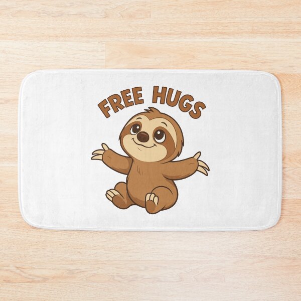 Item preview, Cute sloth, free hugs gift designed and sold by Pineapple-Tree.