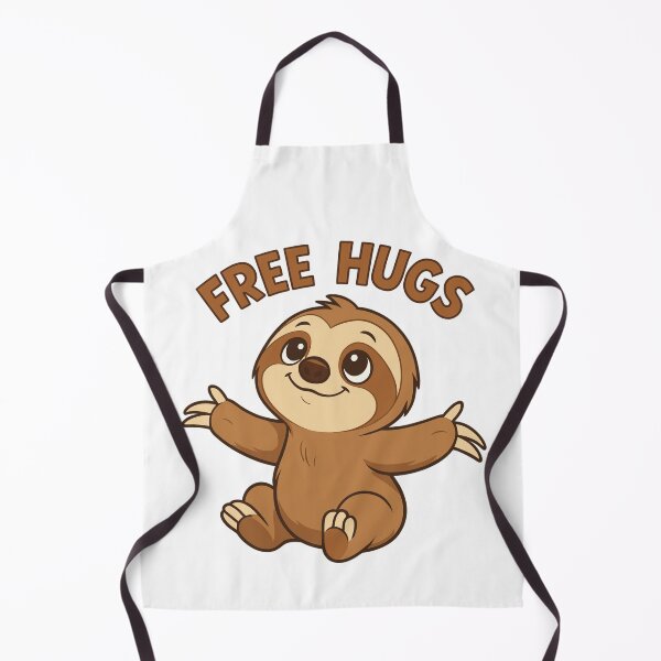 Item preview, Cute sloth, free hugs gift designed and sold by Pineapple-Tree.
