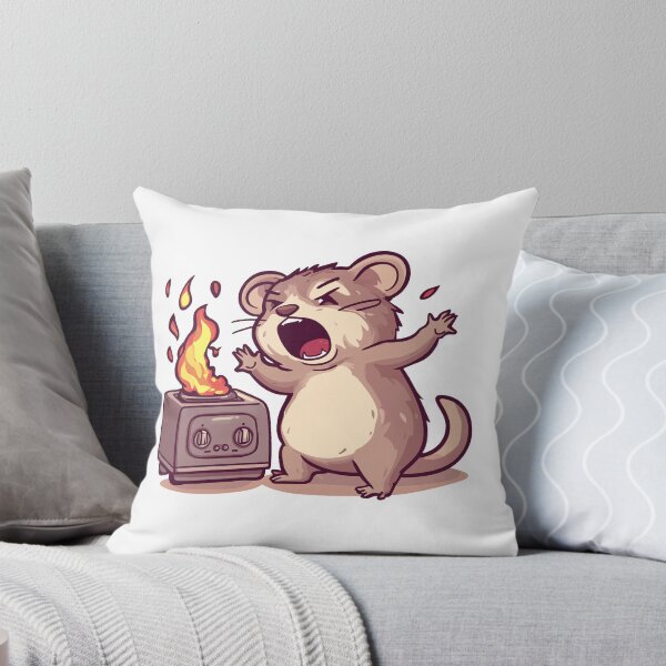 Item preview, Angry rodent burned the toaster designed and sold by DigitalArtKiosk.