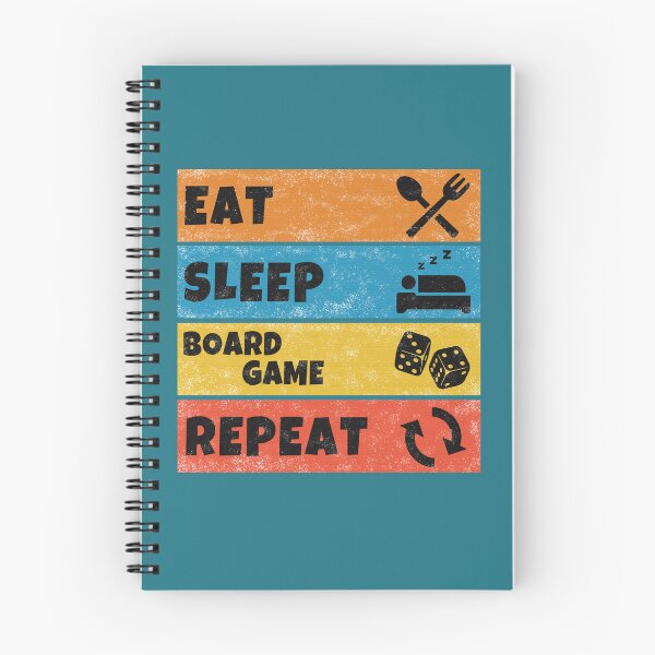 Item preview, Eat Sleep Board Game Repeat designed and sold by Sky-99.