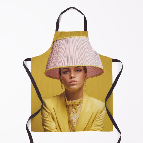 Item preview, Model poses with lampshade designed and sold by anytka.