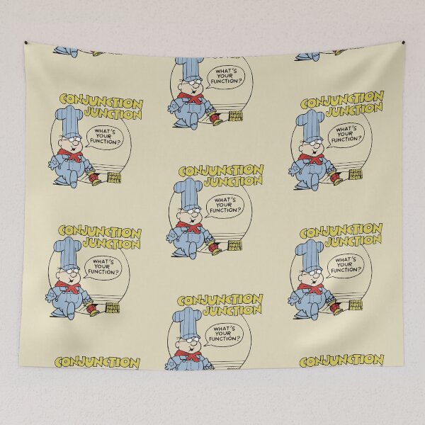 Item preview, Conjunction Junction - Grammar - 70s Tv designed and sold by CalroStudiio.