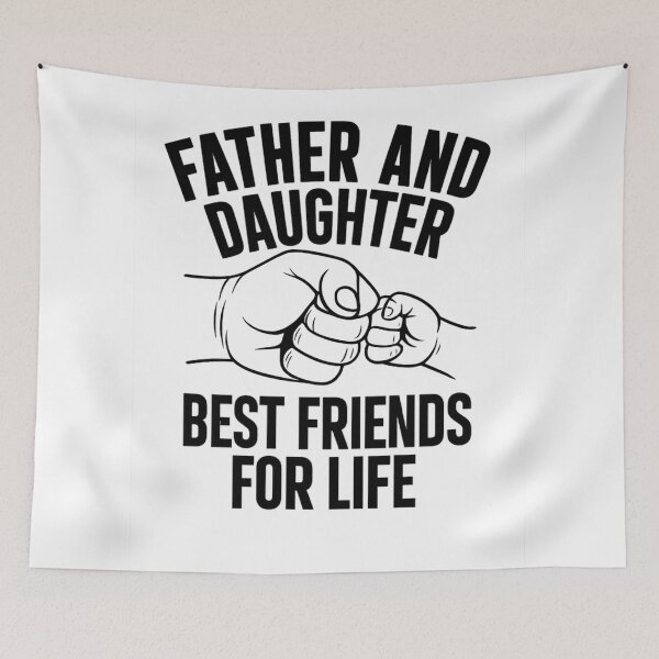 Item preview, Father & Daughter Fist Bump – Unbreakable Bond Minimalist Design designed and sold by TshirtMyMom.