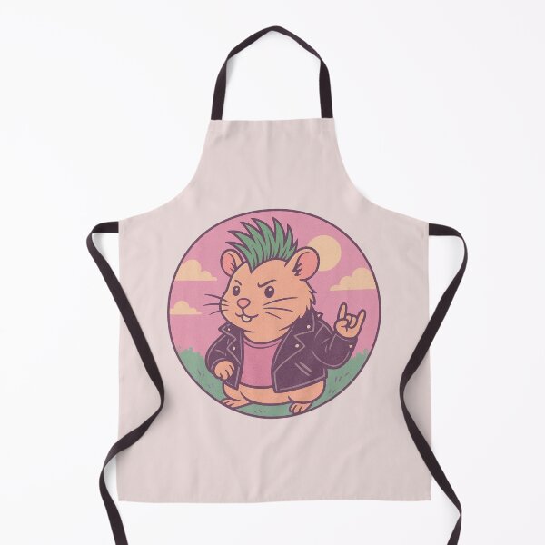 Item preview, Cute Punk Rock Hamster designed and sold by Planetporridge.