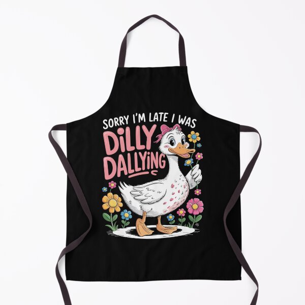 Item preview, Sorry I'm Late I Was Dilly Dallying Mama Goose Mother's Day designed and sold by AnixieArtFun.