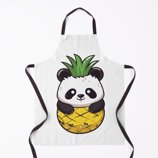 Item preview, Cute panda bear dressed as a pineapple designed and sold by y-a-y.