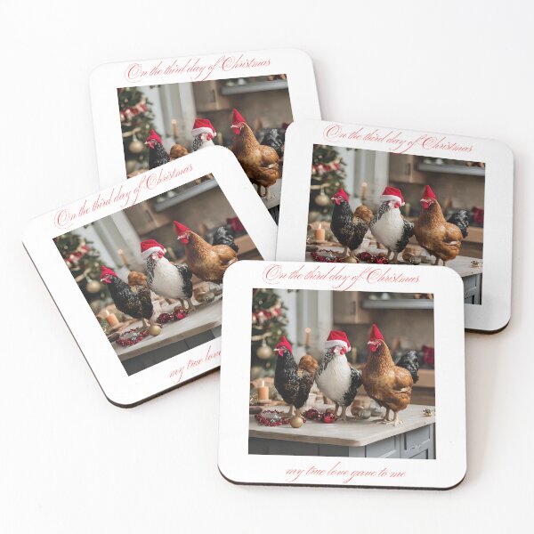 Item preview, On the Third Day of Christmas, French Hens designed and sold by Lisie24.