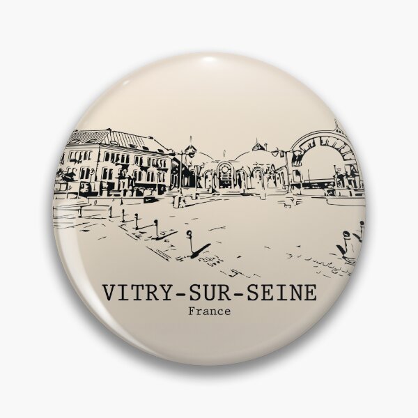 Artikelvorschau, Vitry-sur-Seine - Frankreich entworfen und verkauft von Lakeric Cityscapes.
