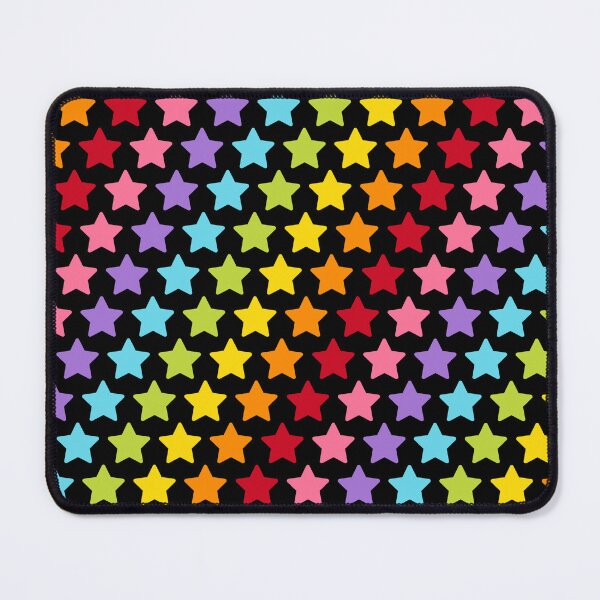 Item preview, Multi Colored Stars Background Star Rainbow Print  designed and sold by bestggraphico.