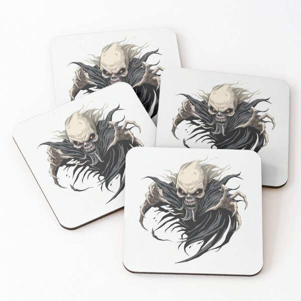 Item preview, Evil Undead wight monster spirit illustration art designed and sold by Vintage Designs +.