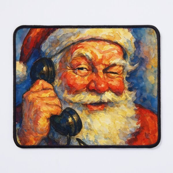 Item preview, Cheeky Santa Watercolor – I’ve Seen Your Browser History! Xmas Pun designed and sold by EmeraldeaDesign.