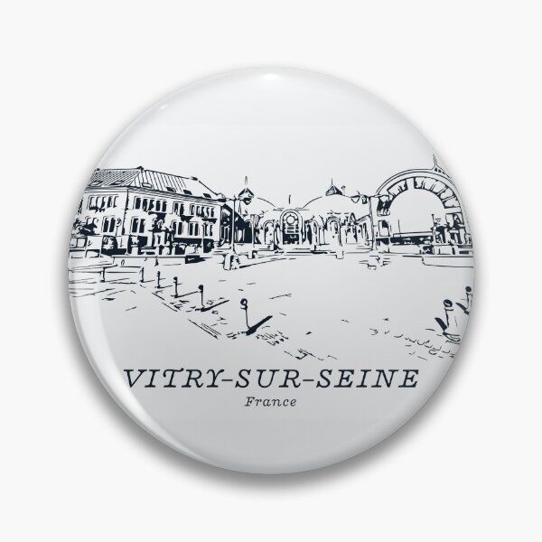 Artikelvorschau, Vitry-sur-Seine - Frankreich entworfen und verkauft von Lakeric Cityscapes.